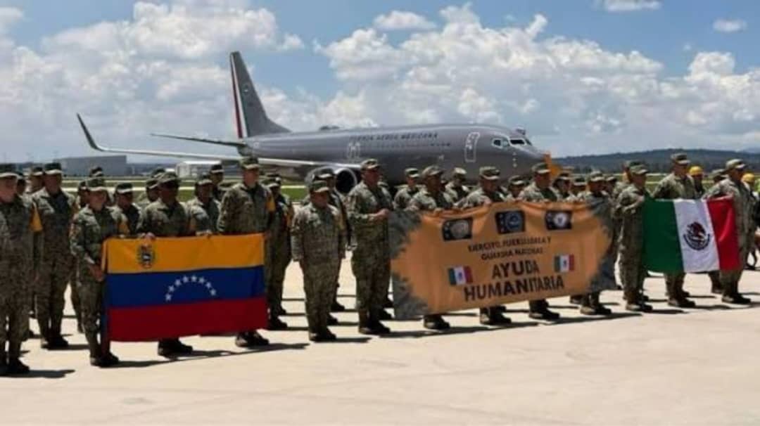 Rescatistas y personal de sanidad de México, Alemania, España y El Salvador llegan a Venezuela (VENEZUELA)